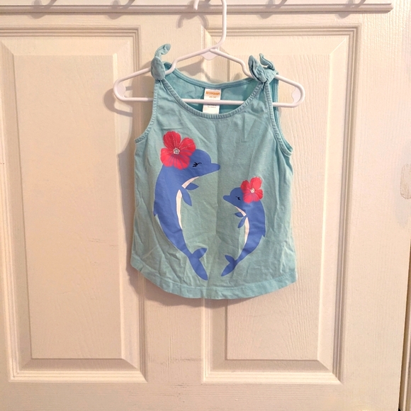 5/$20🩵 Gymboree Girl's Short Sleeve Tank Top - Picture 1 of 10